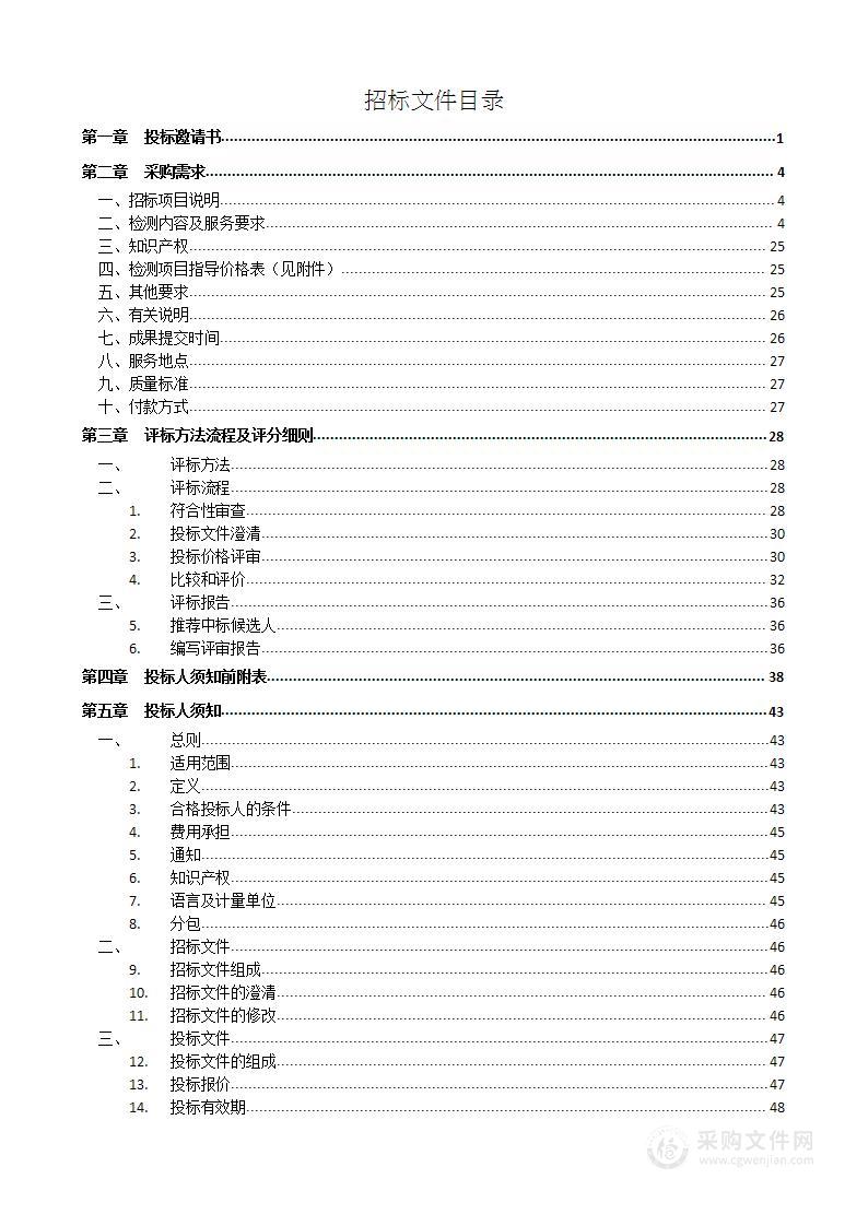 2022年度市场监督管理局食品监督抽检项目