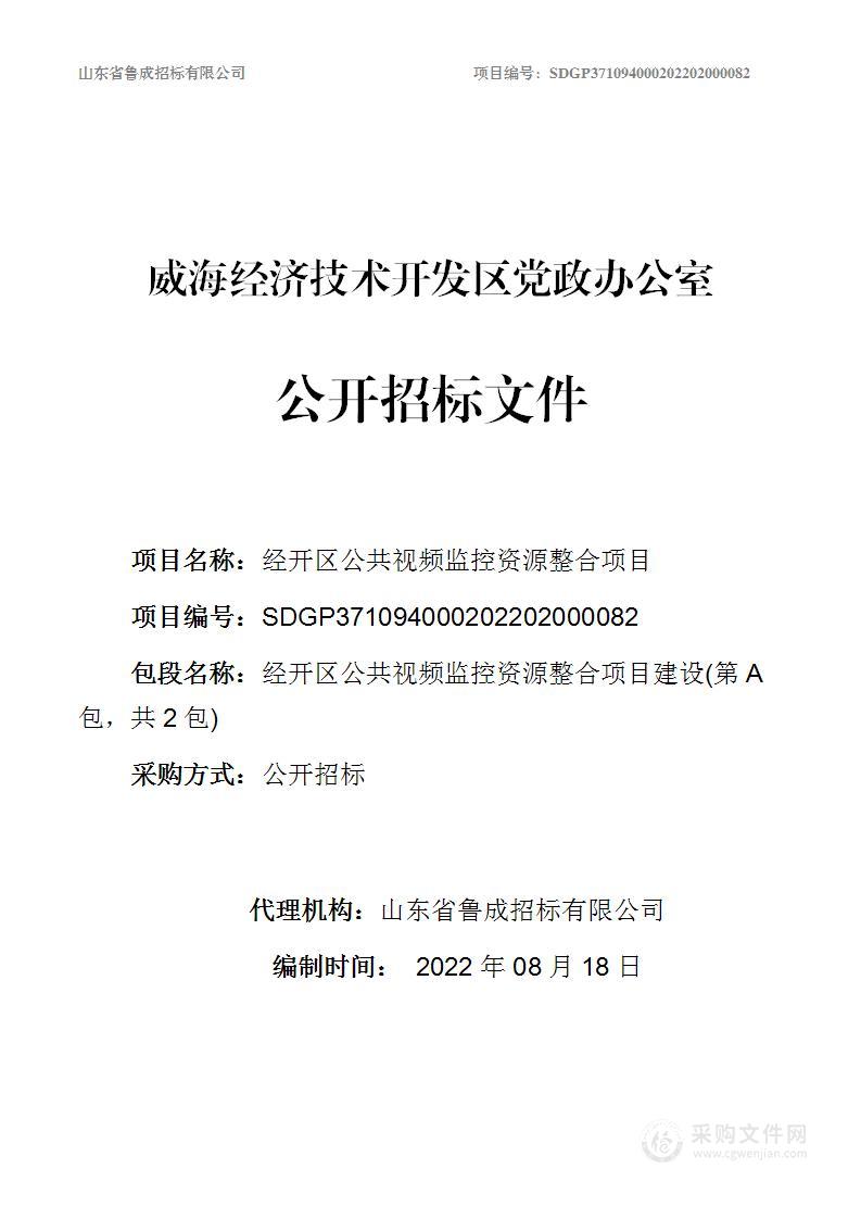 经开区公共视频监控资源整合项目