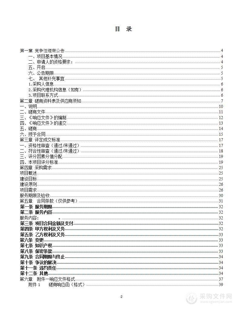 智能AI咨询服务建设项目其他信息技术服务采购项目