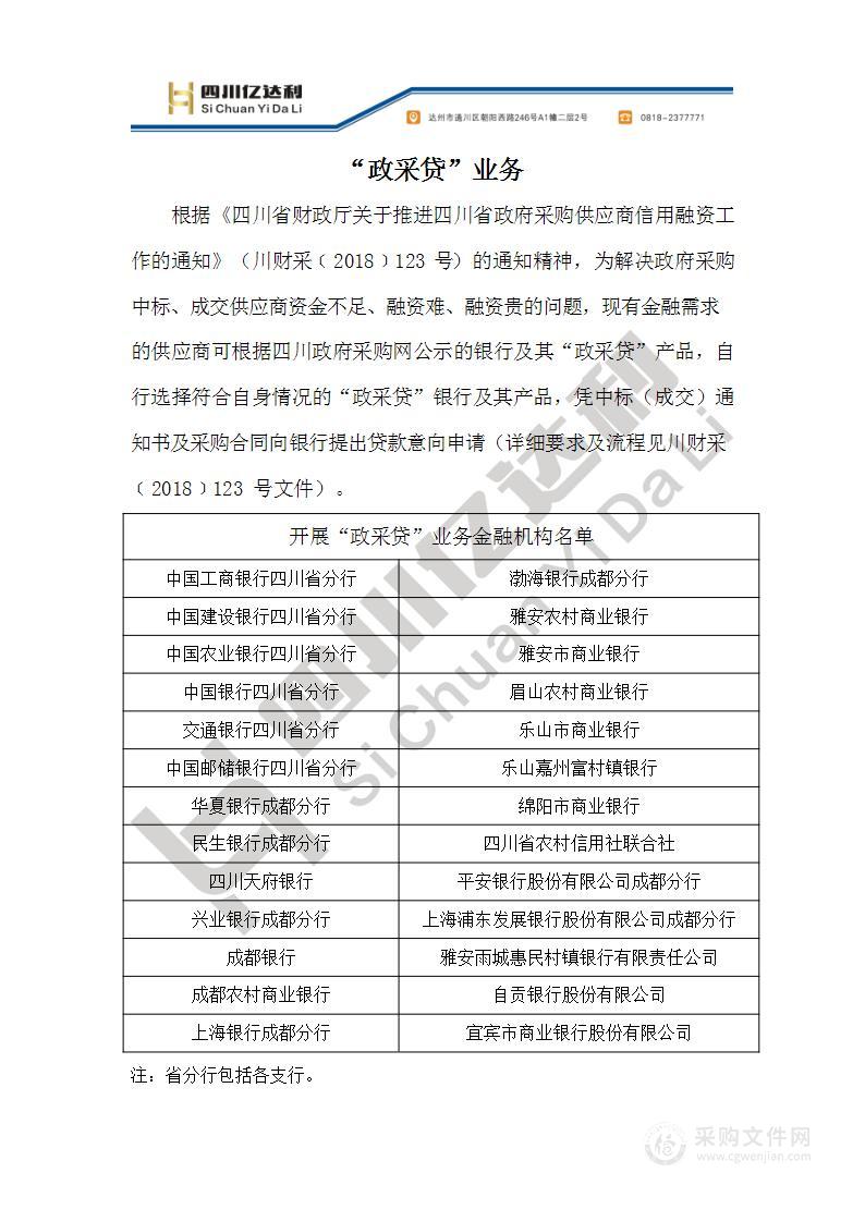 达州市综合应急救援支队应急救援通讯装备采购