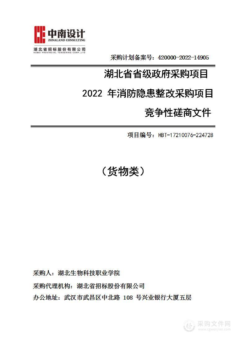 2022年消防隐患整改