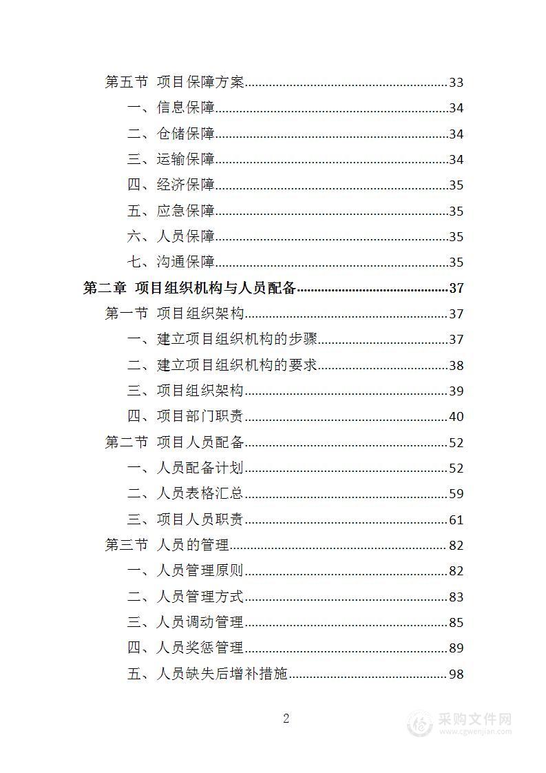 食品检测设备采购投标方案