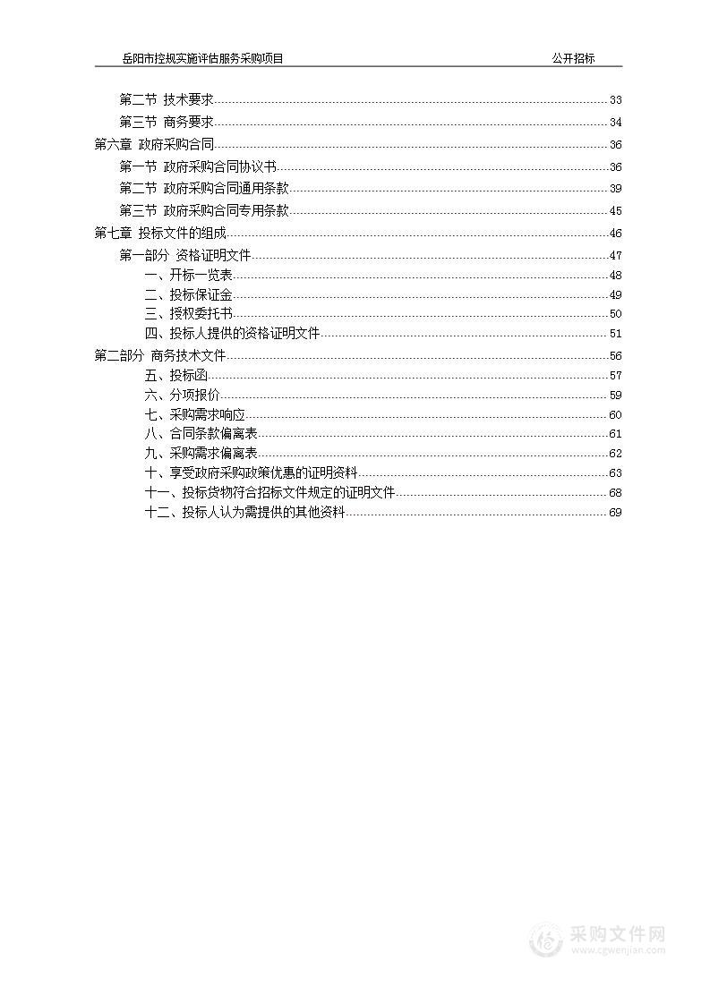 岳阳市控规实施评估服务采购项目