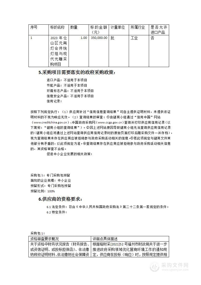 2023年仓山区元宵灯会传统灯组与现代光雕