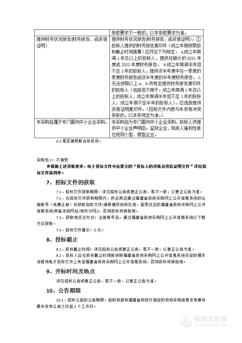 福建省福州第三中学2022年校园文化建设设备货物类采购项目