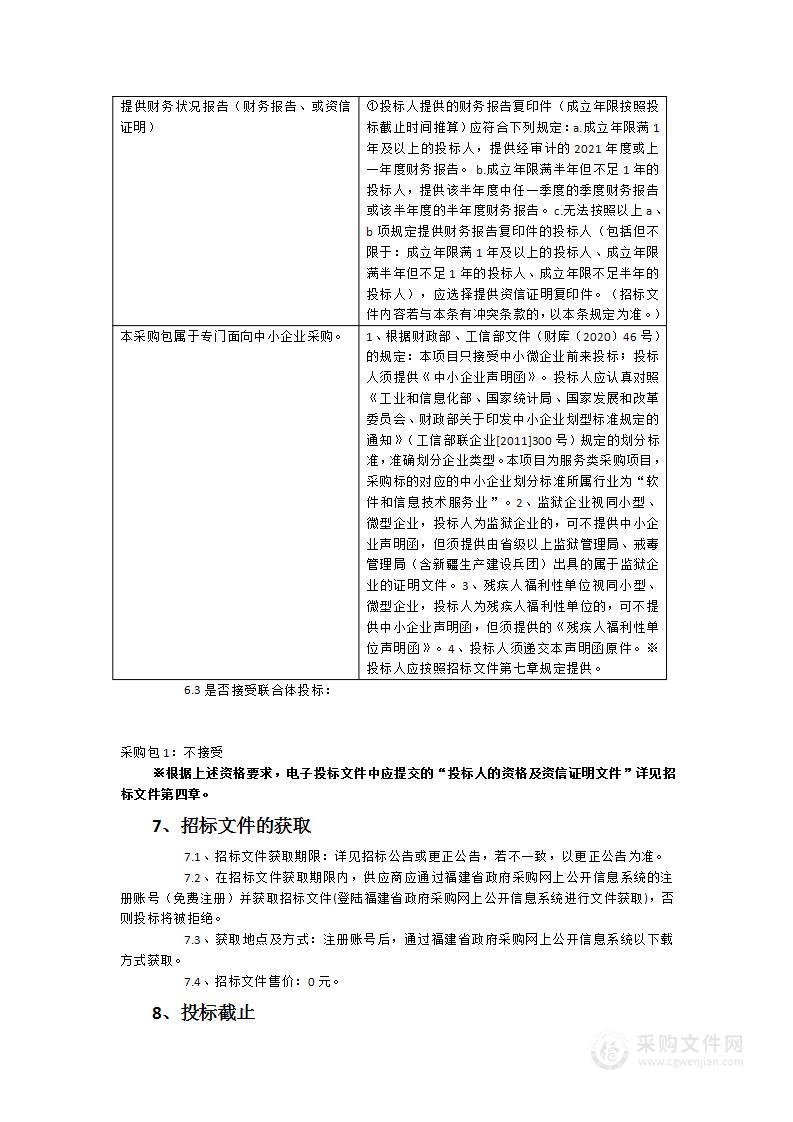 福建省永泰县中医院医保诊间扫码支付平台及医保电子凭证应用平台服务类采购项目