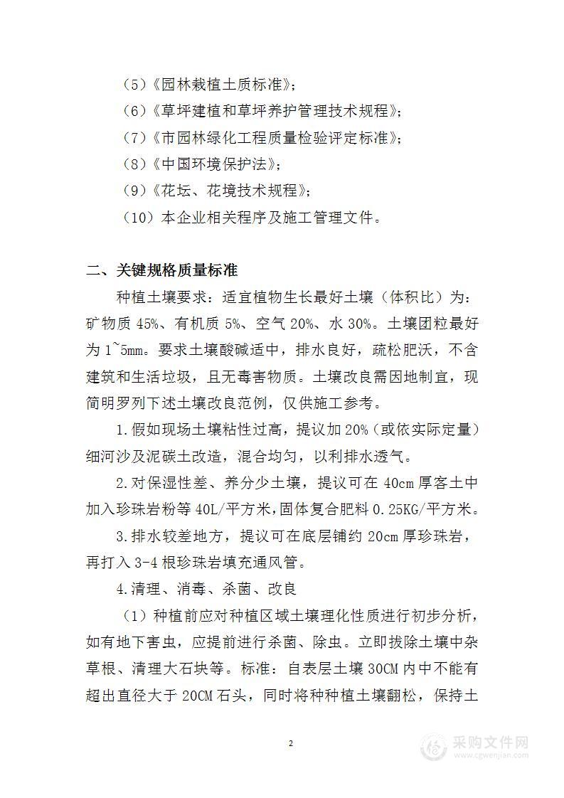 苗木供应方案1