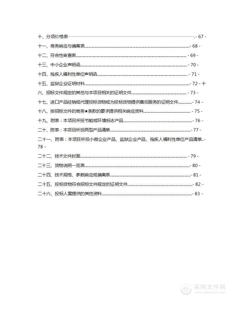 衡阳幼儿师范高等专科学校2023至2024年教材政府采购项目