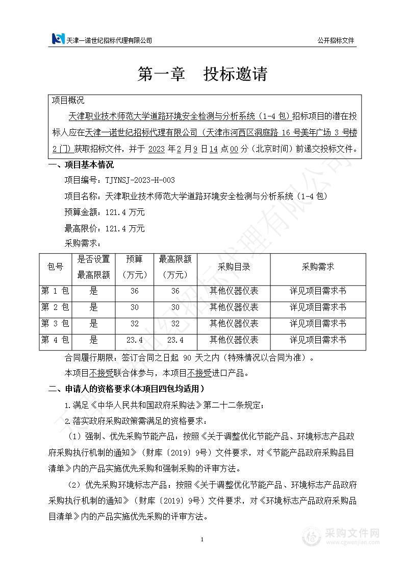 天津职业技术师范大学道路环境安全检测与分析系统