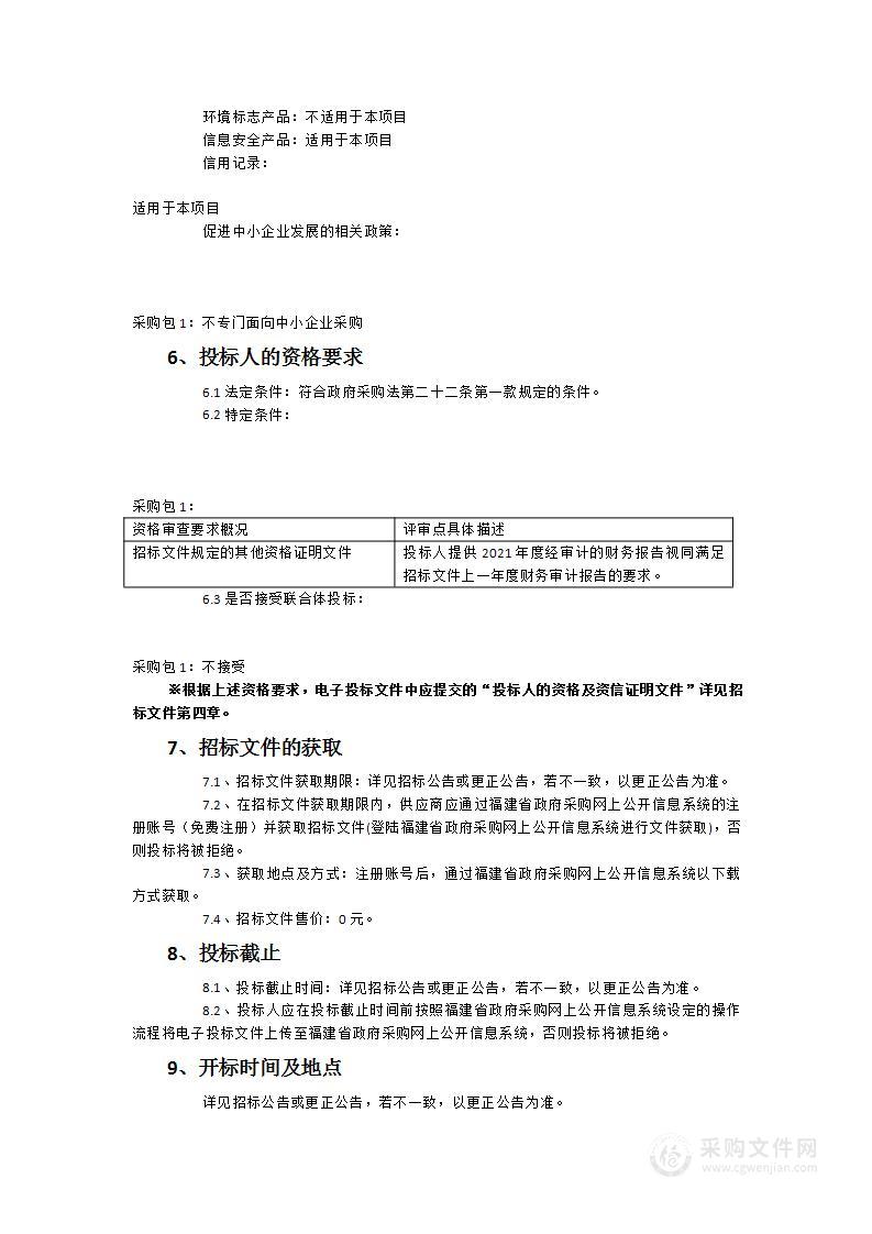 福建信息职业技术学院移动门户项目（一期）软件开发服务采购项目