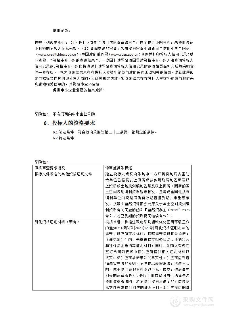 《福清市国土空间生态修复规划》编制工作