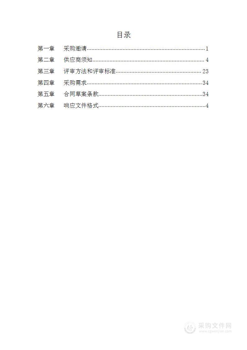 2023年水务局视频监控系统运维服务项目