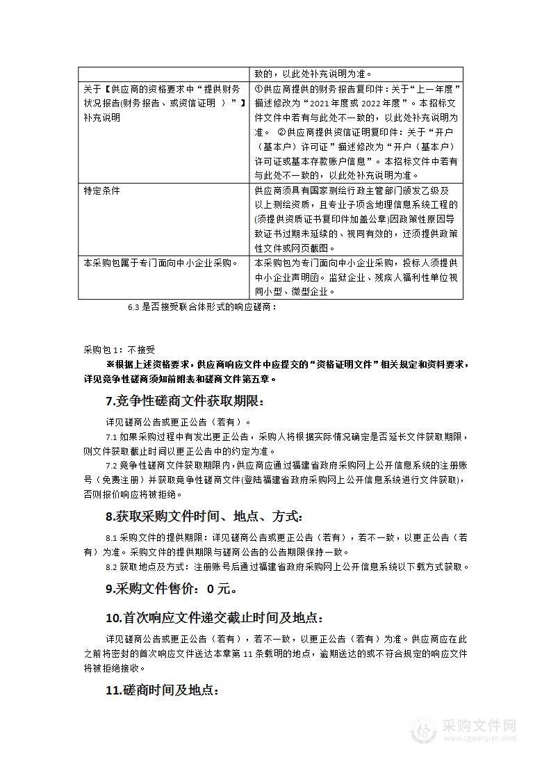 柘荣县园、林、草地分等定级服务项目