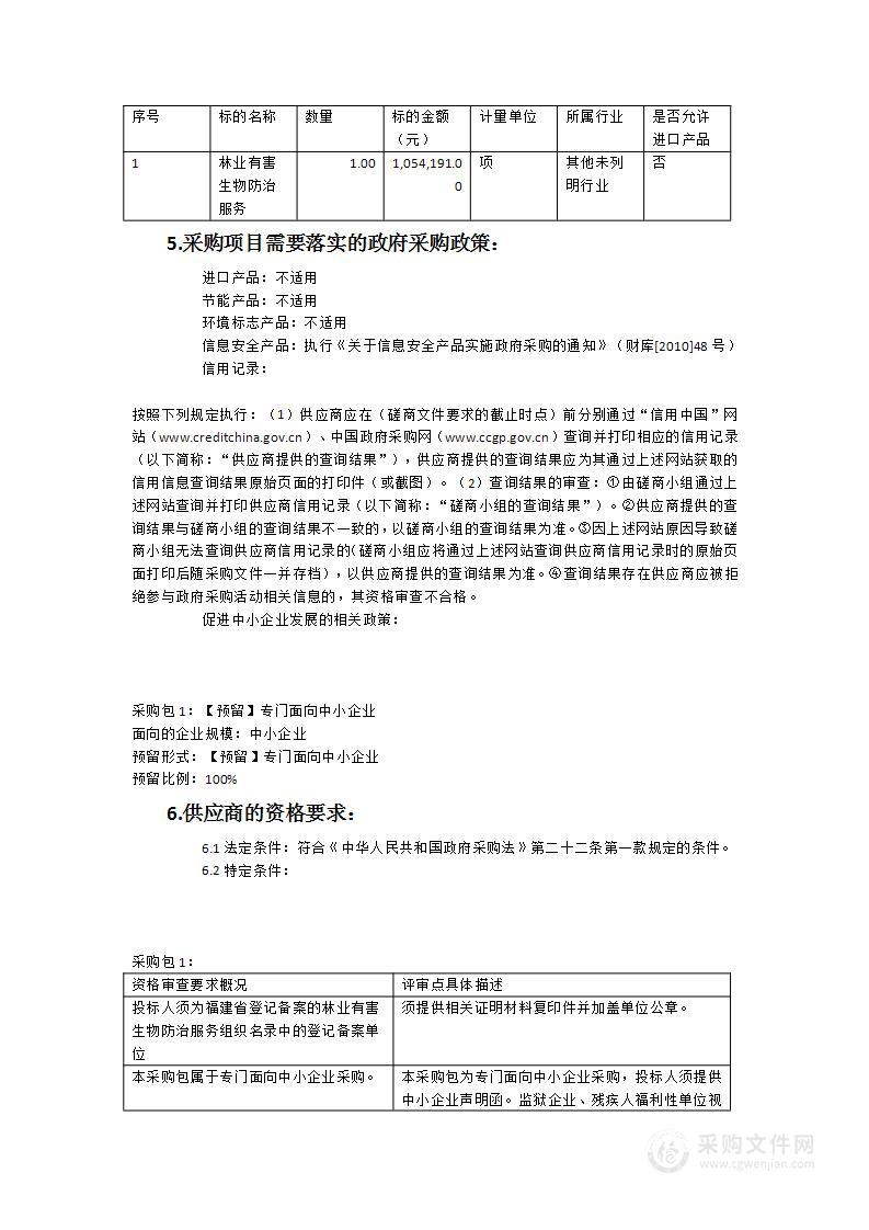 2023年度长泰区松材线虫病防控项目