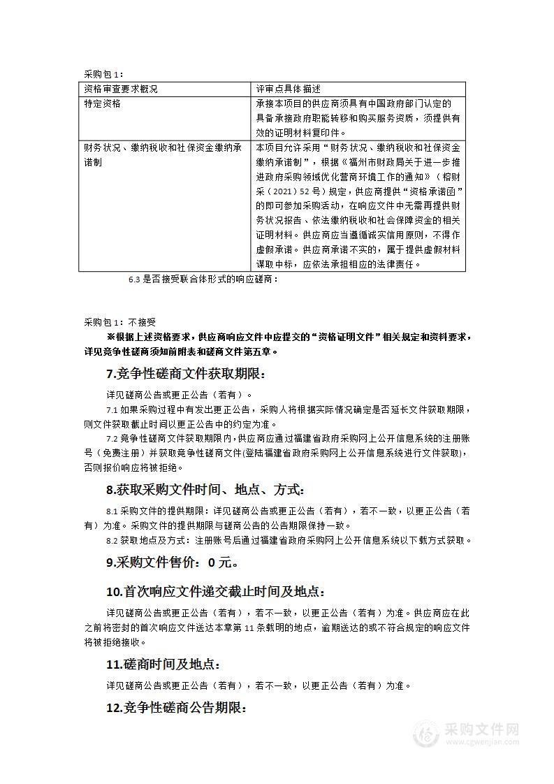 福州市长乐区精神障碍患者社区康复中心（康乐家园）购买第三方专业机构服务项目