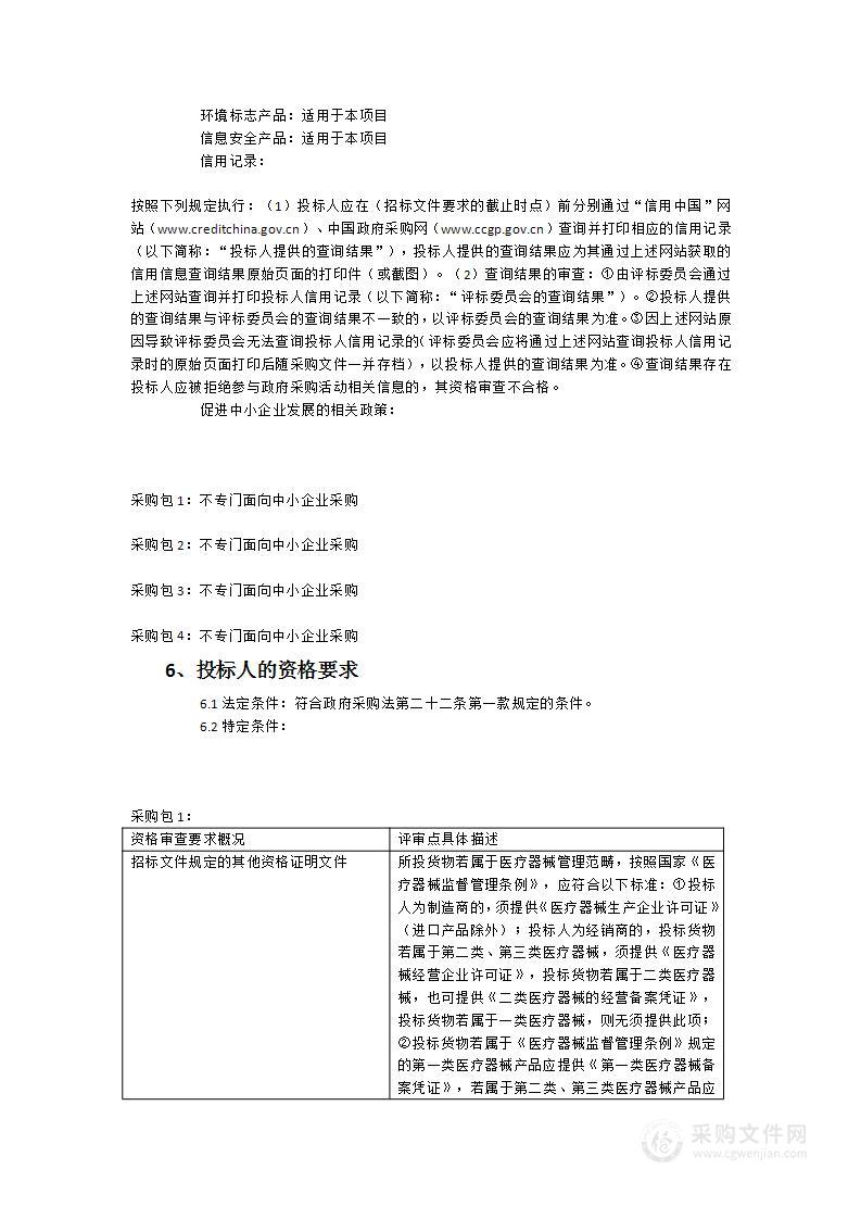 福建中医药大学附属人民医院电动病床等设备货物类采购项目