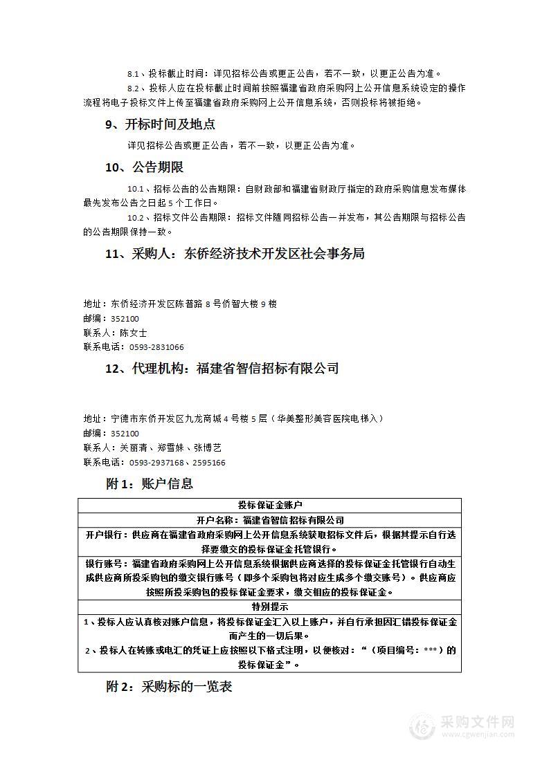 东侨经济技术开发区东兰社区卫生服务中心2023年基本公共卫生服务项目