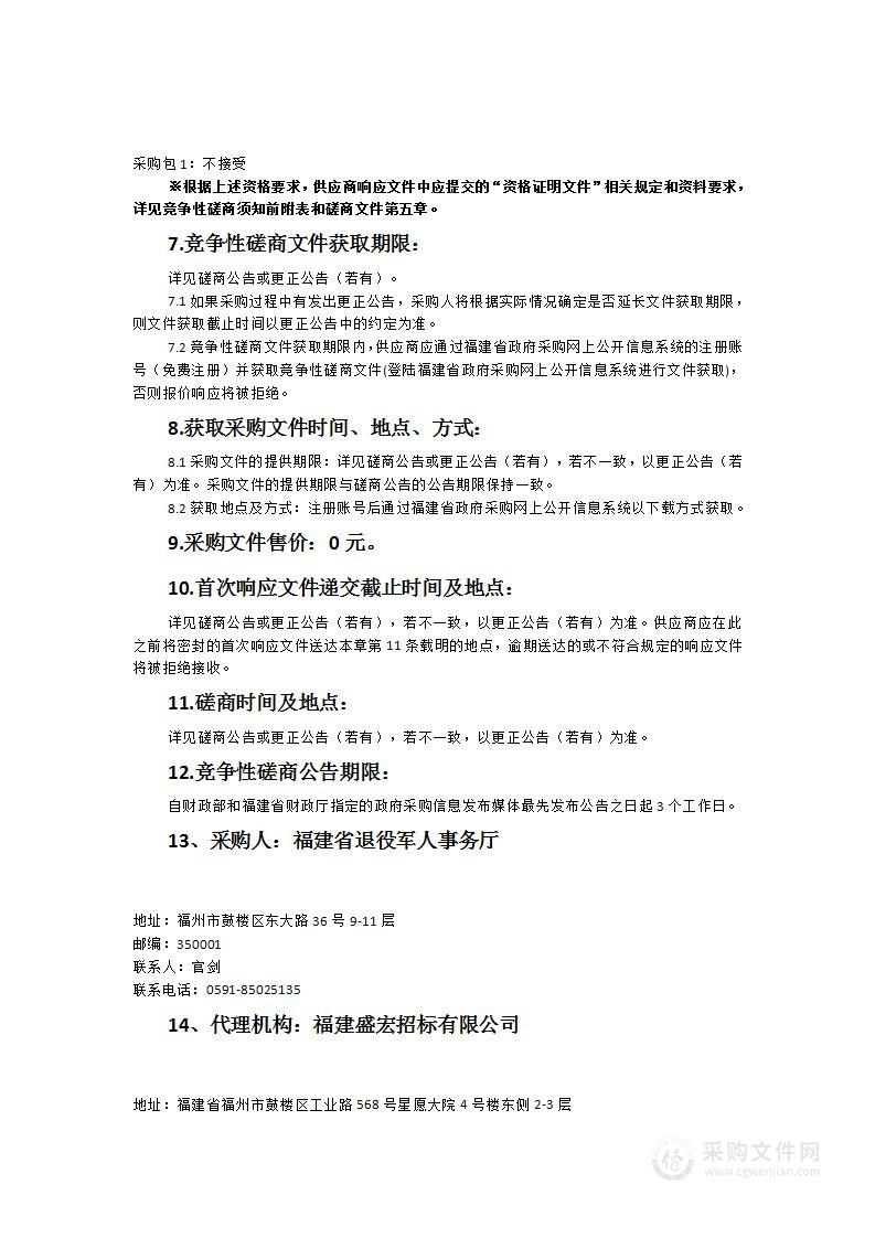 2023年度福建省“最美退役军人”发布仪式项目