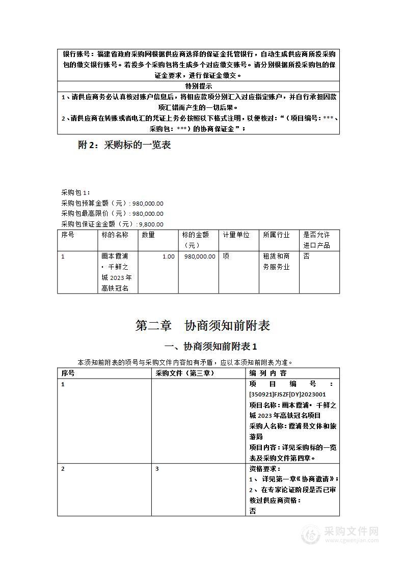 画本霞浦ꔷ千鲜之城2023年高铁冠名项目