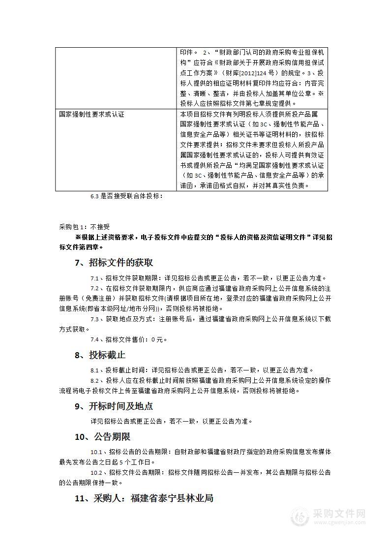 森林防火智慧监测系统建设项目（二期）