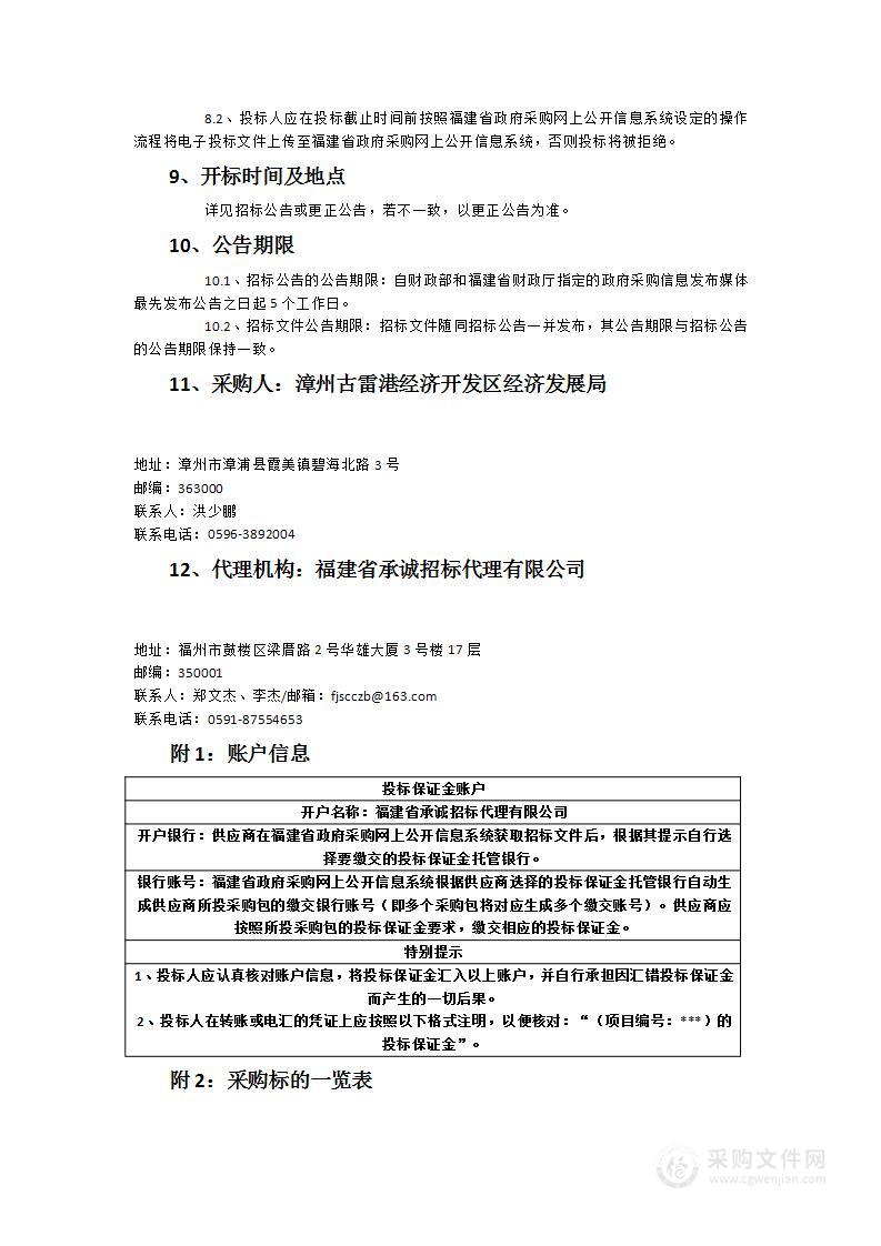 古雷开发区中沙（阿）产业合作平台建设项目