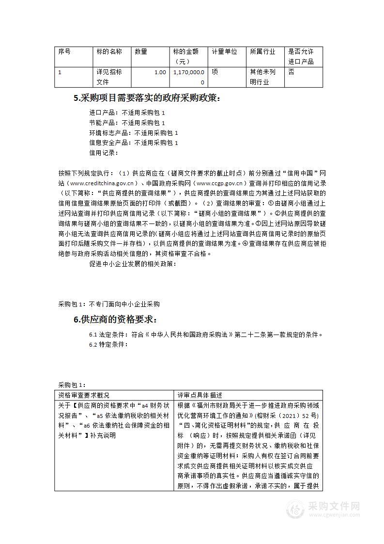 罗源一中校园文化设计服务及配套设施采购