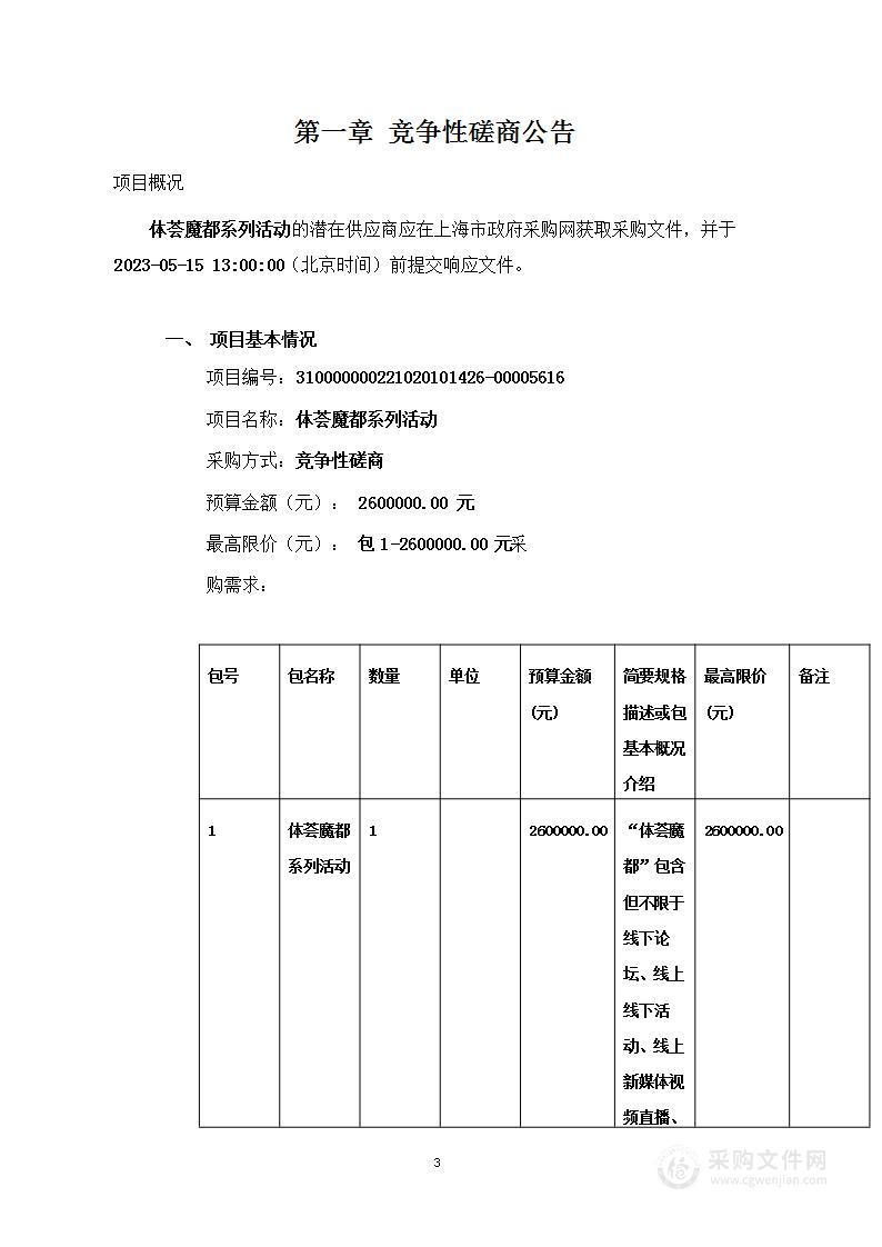 体荟魔都系列活动