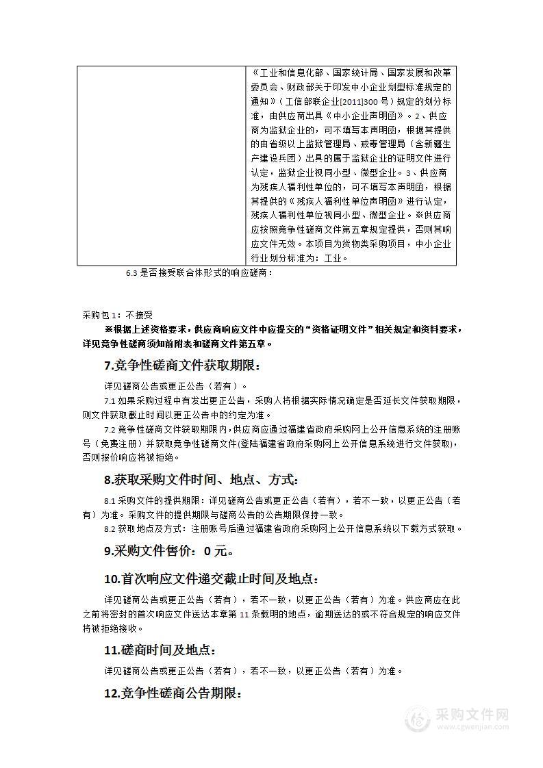 福建省生态环境厅2023年消防改造项目