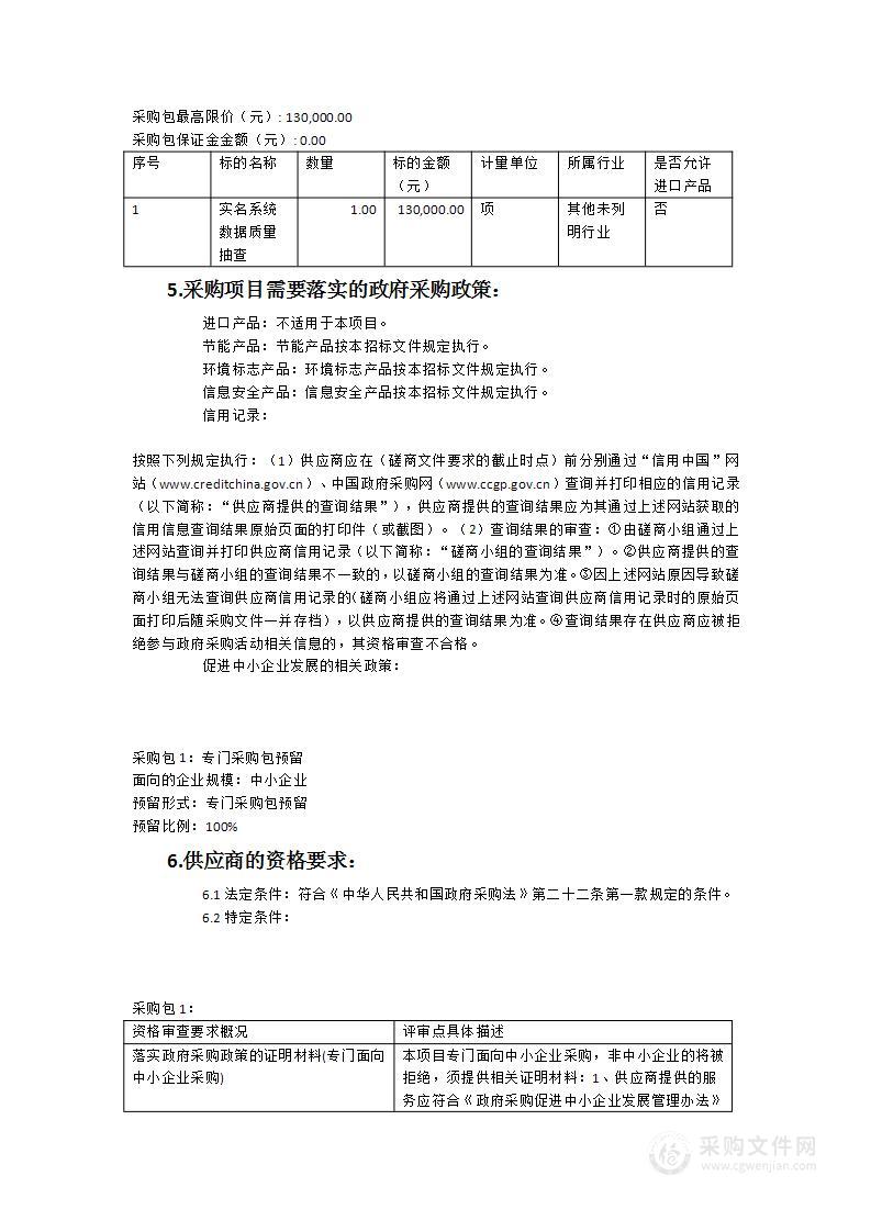 福建省残疾人就业和职业培训数据信息质量核查项目