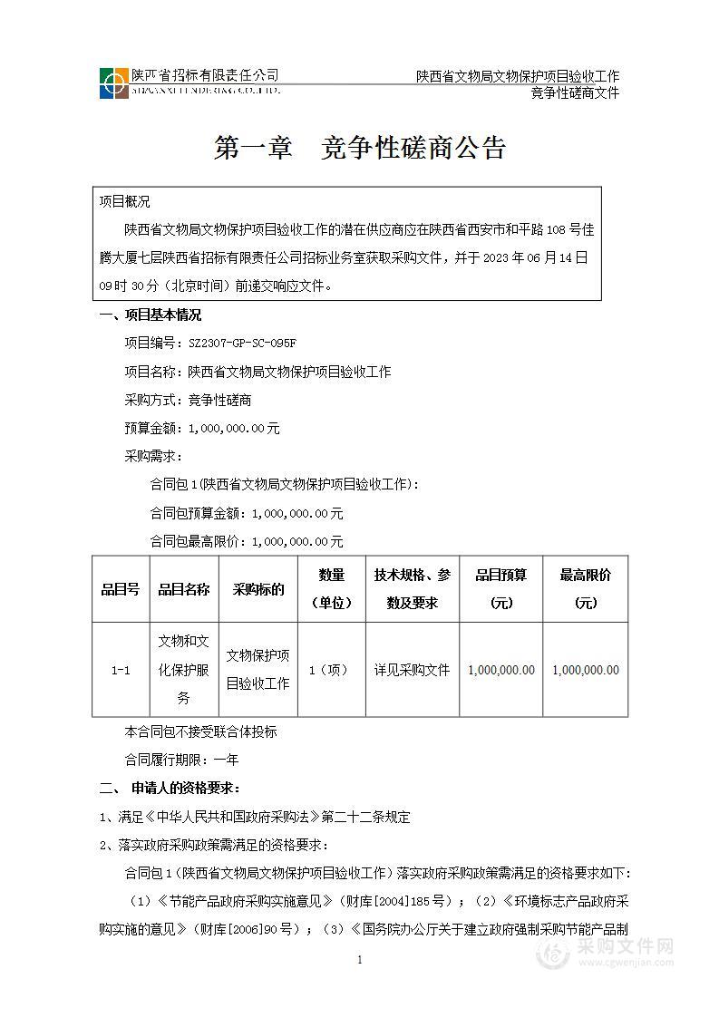 陕西省文物局机关陕西省文物局文物保护项目验收工作