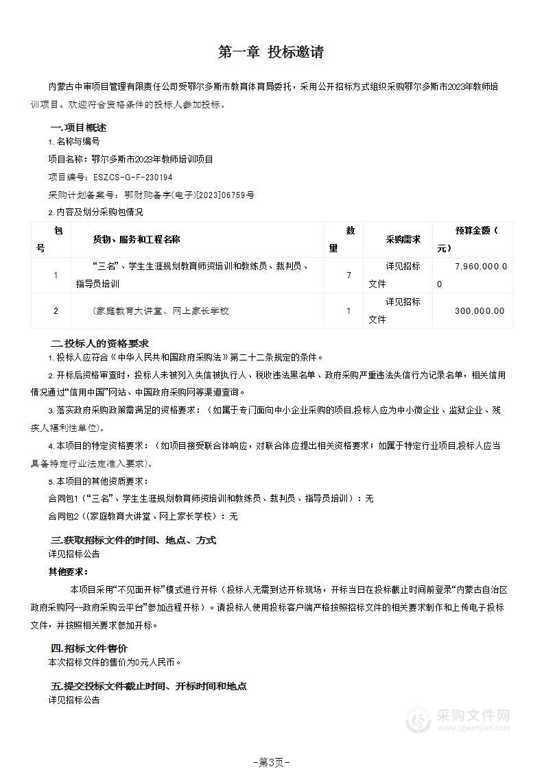 鄂尔多斯市2023年教师培训项目