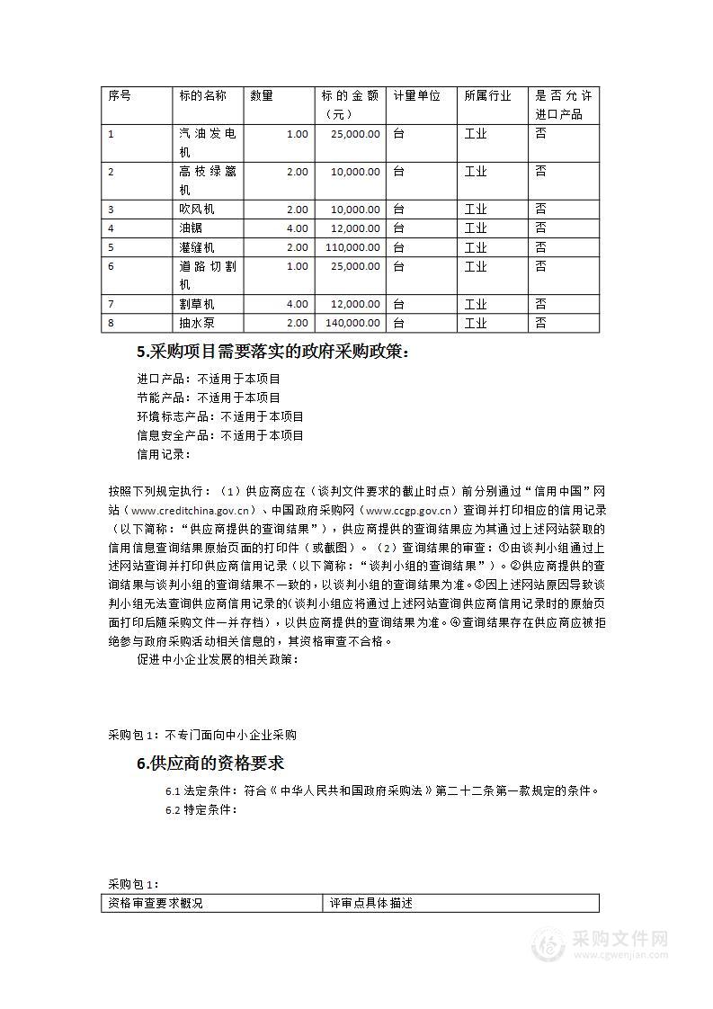 福州市公路事业发展直属中心2023年机具购置