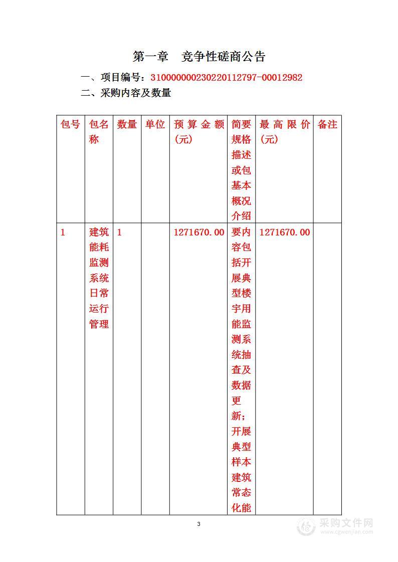 建筑能耗监测系统日常运行管理