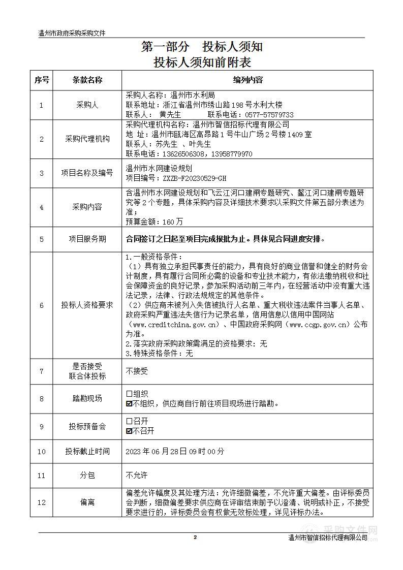 温州市水网建设规划