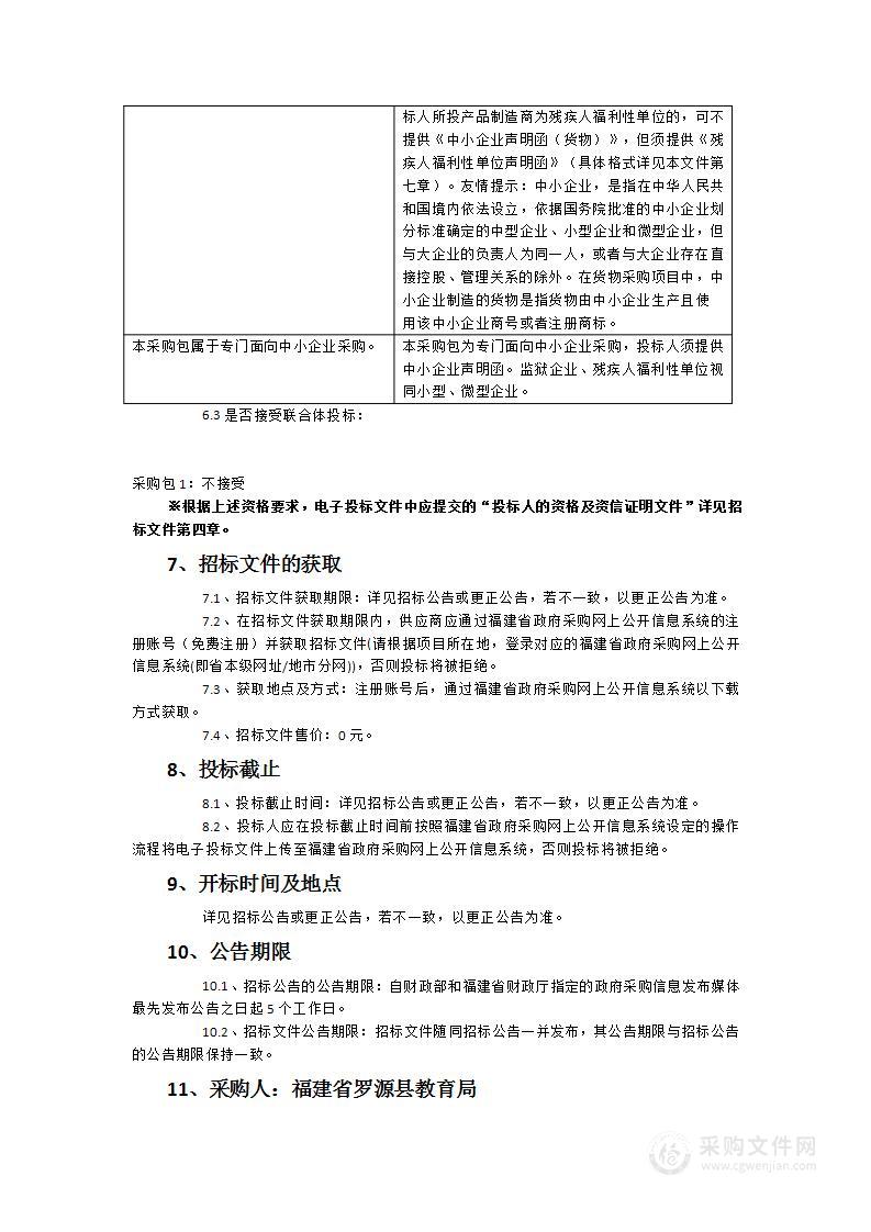 2023年罗源县教室护眼灯改造项目