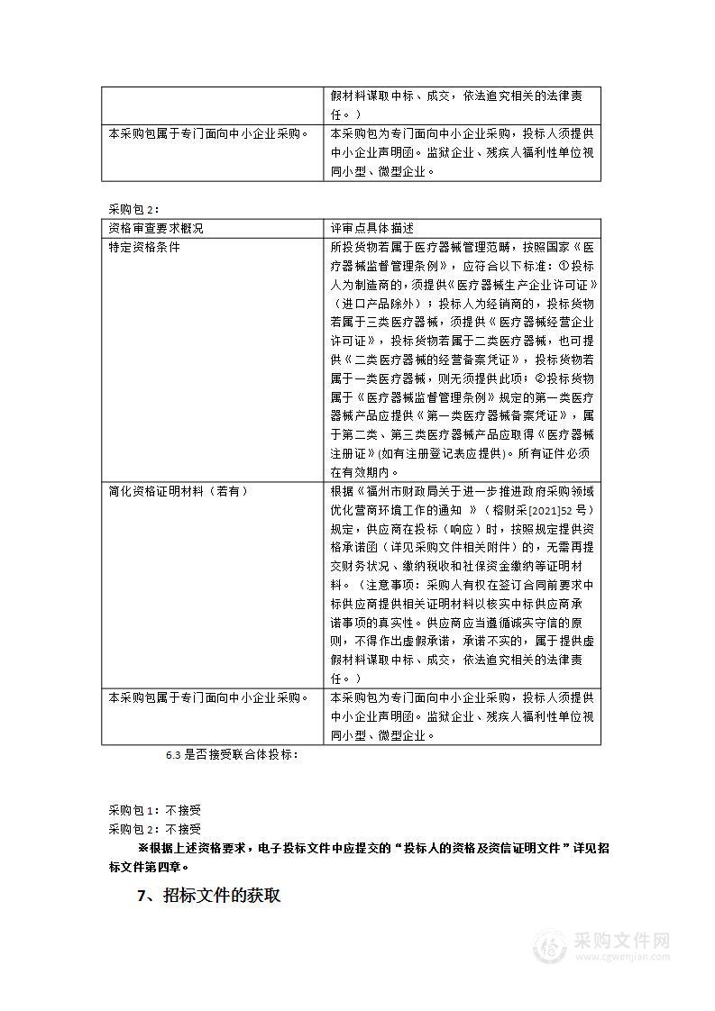 福建省永泰县医院学科能力提升设备采购项目