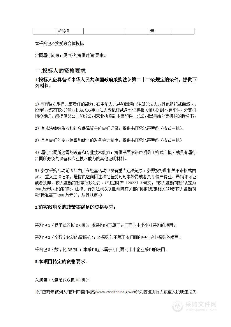 广州医科大学附属第四医院采购医疗设备项目（第七批）