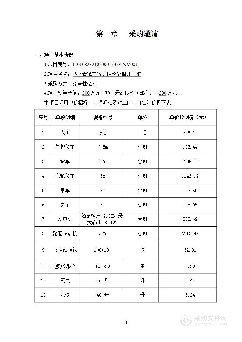 四季青镇市容环境整治提升工作