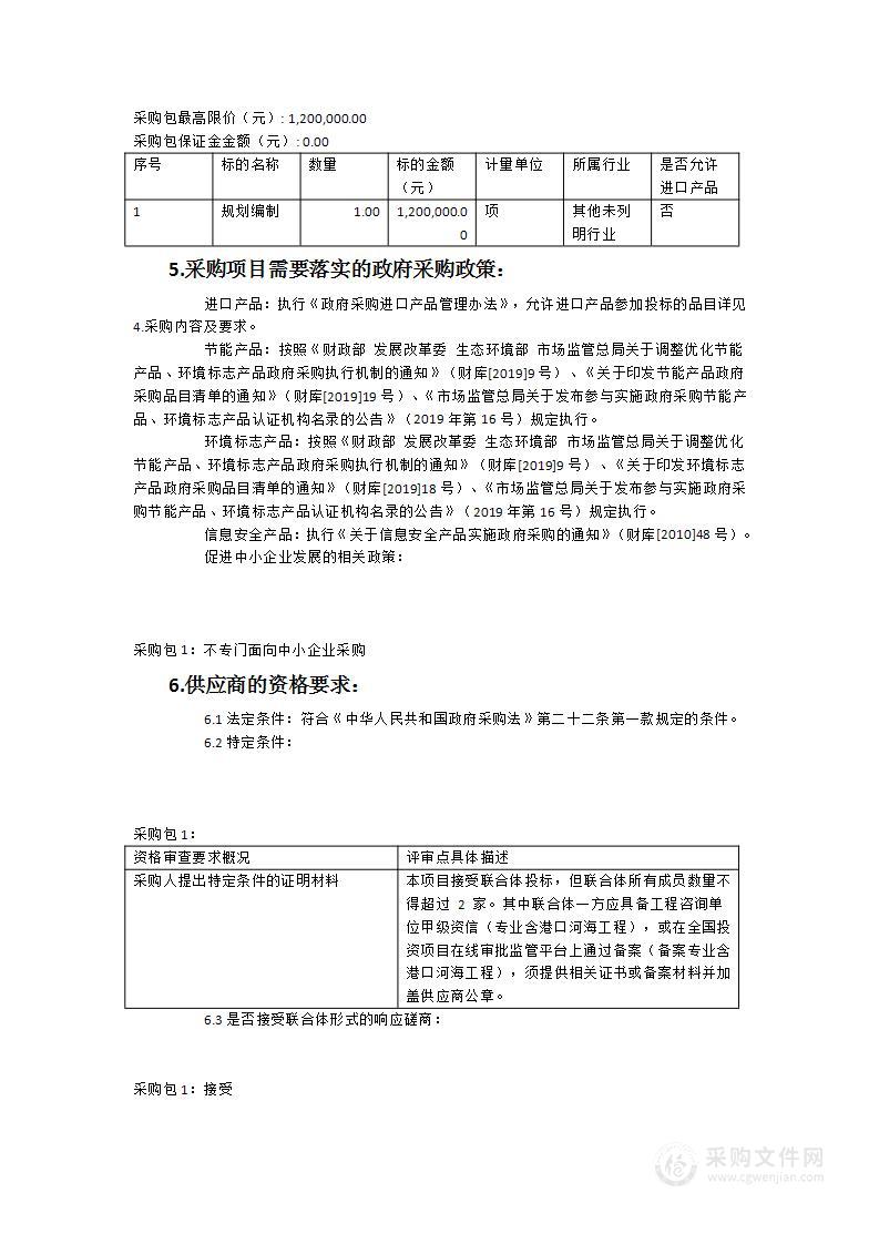 漳州市公共游艇码头布局规划