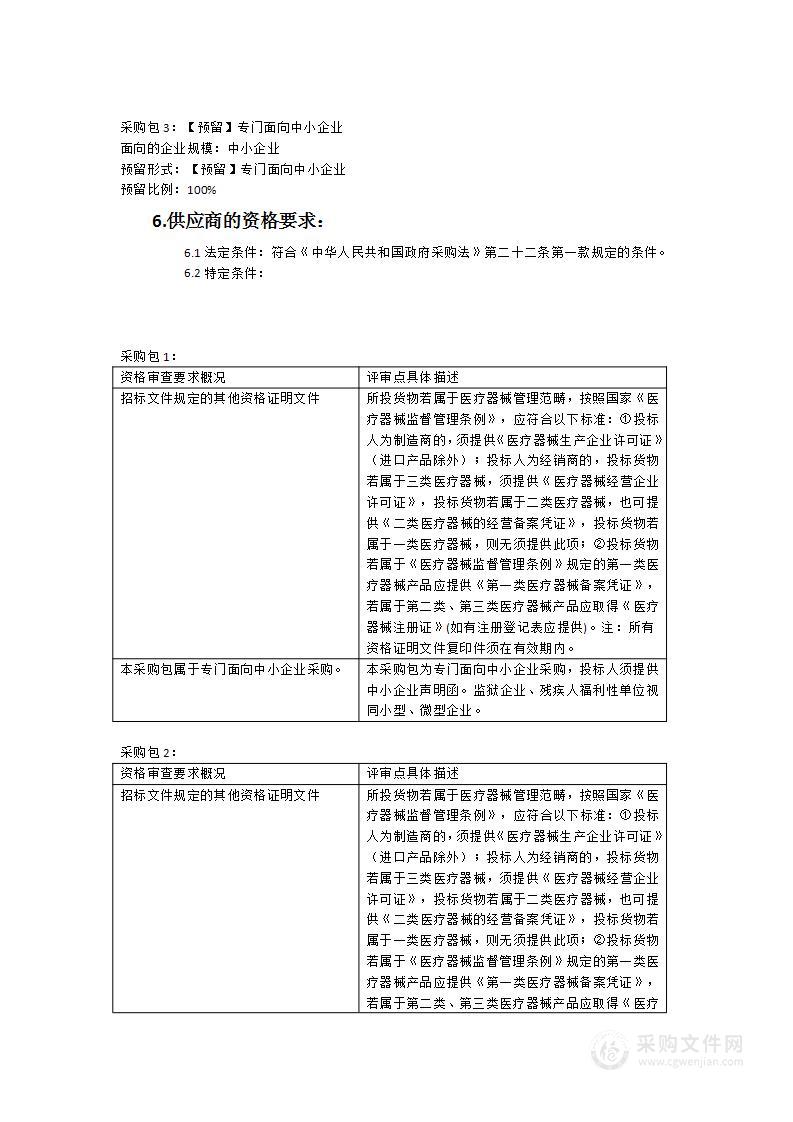 煎药机、打包机及调剂柜采购项目