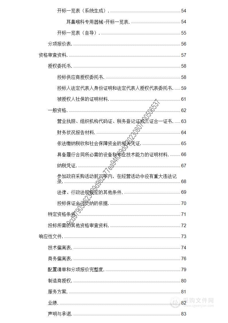 遵义医科大学附属医院手术器械采购项目