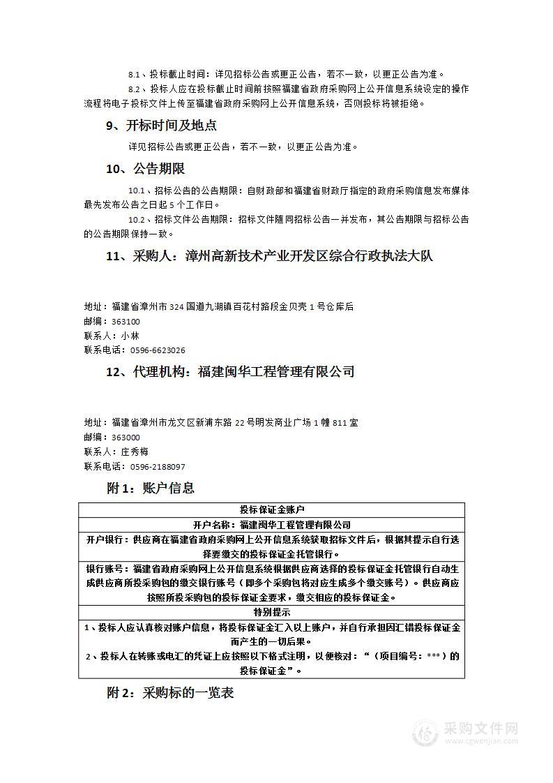 2023年漳州高新区两违、市容整治项目