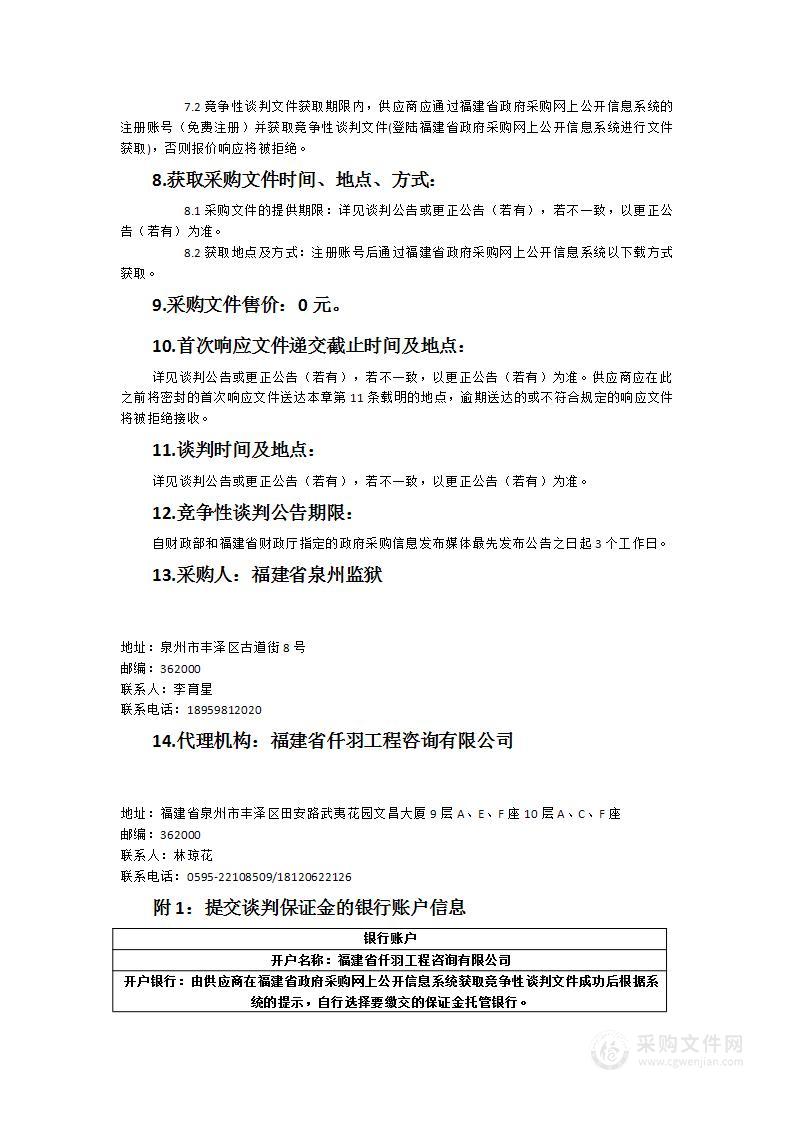 福建省泉州监狱监区大门采购