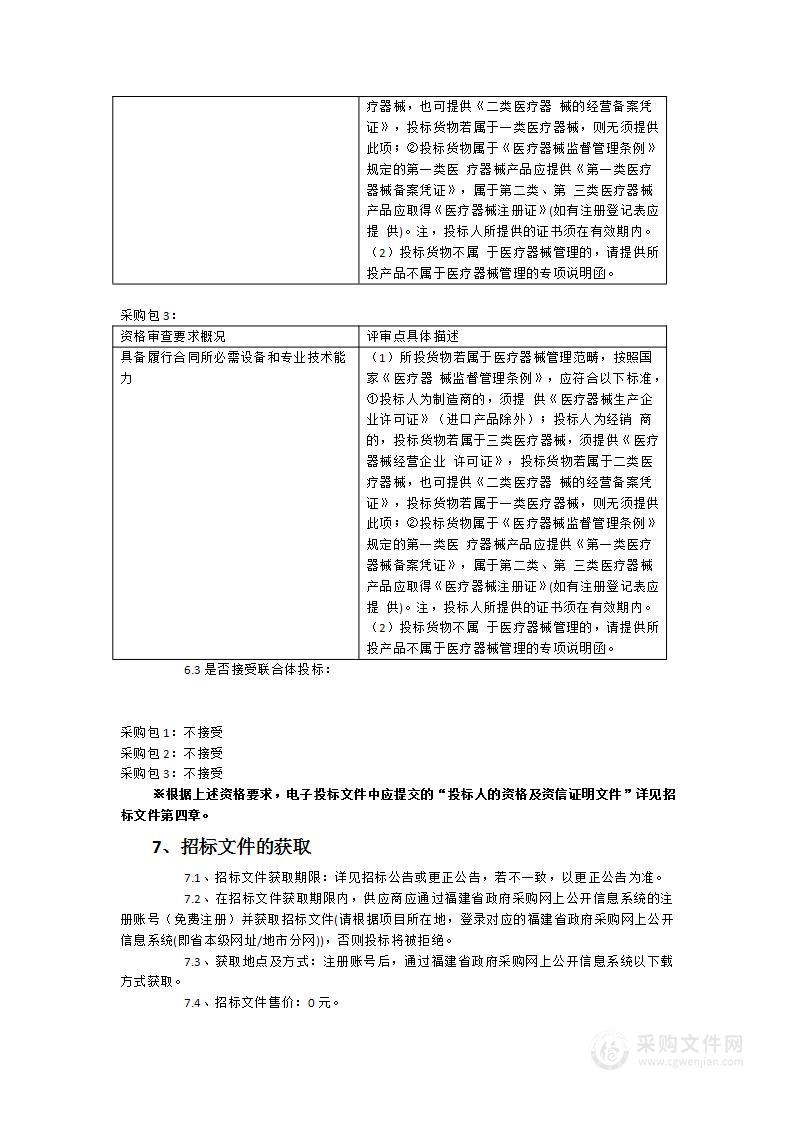 2023年福建省妇产医院诊断图像处理系统、光动力治疗仪及新生儿科设备一批采购项目