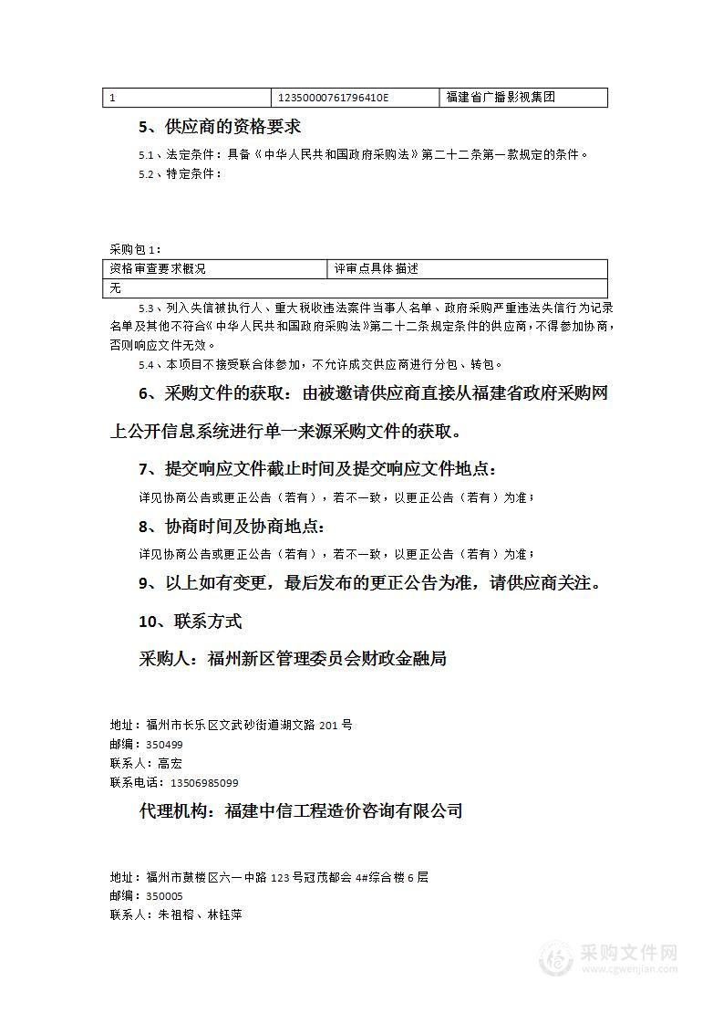 福州新区全媒传播---《主播走新区》栏目联办及官方短视频整合融媒运营服务