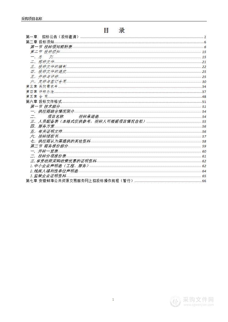 蚌埠市入河排污口排查整治项目