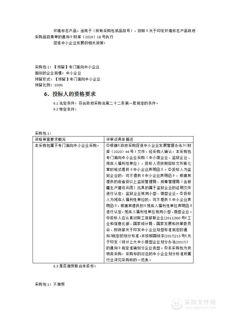 大学生心理健康教育设备采购项目