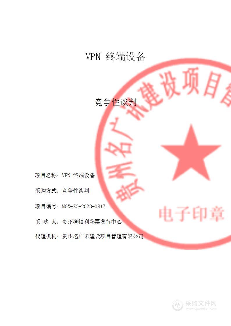 VPN终端设备