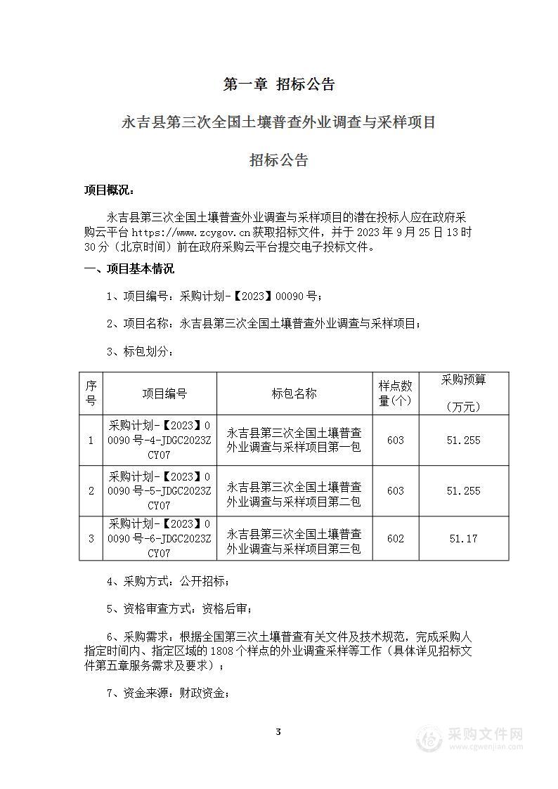 永吉县第三次全国土壤普查外业调查与采样项目