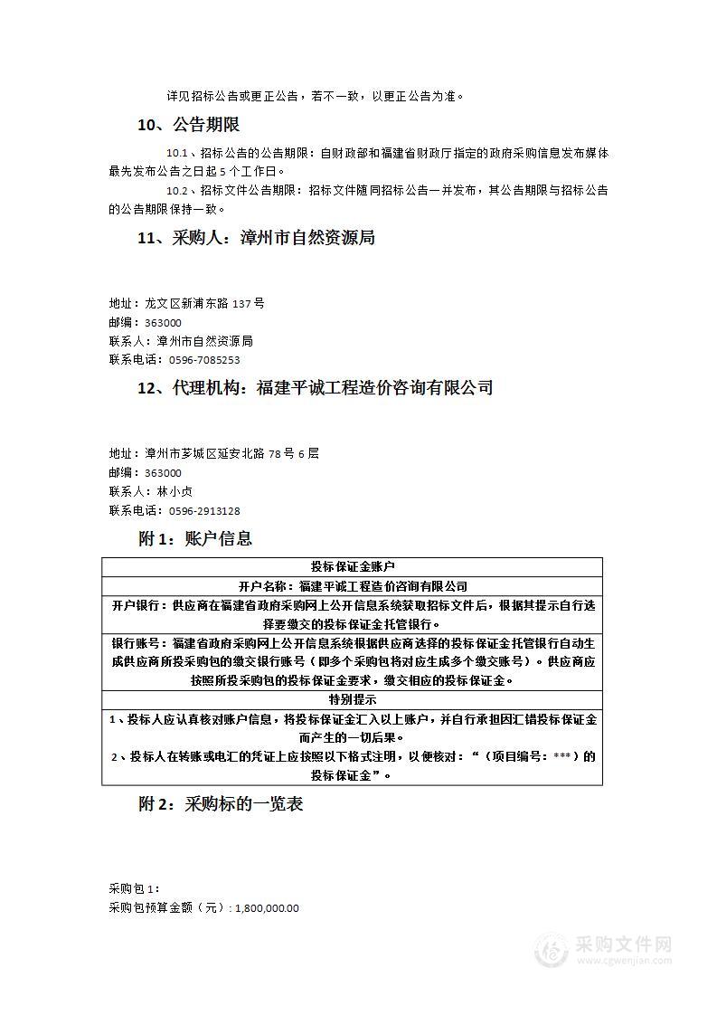 漳州市中心城区三维辅助决策平台2023年度数据建设